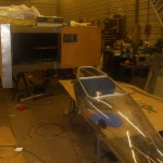 large oven made for heating plastic for clear kayak