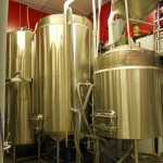 St. Lawrence Brewing brew house hot liquor tank brew kettle mash tun