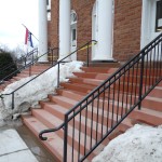 Potsdam library iron hand rails