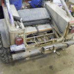 Jeep Scrambler hydraulic log skidder winch